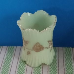 Vintage Green/ 1930 Uranium Depression glass